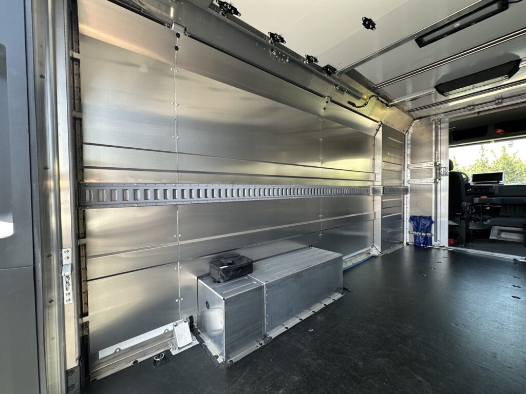BrightDrop field logistics view for demonstration support