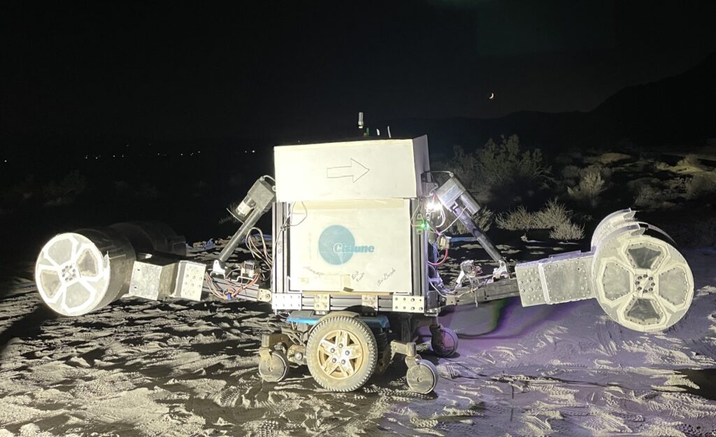 Break the Ice lunar excavation and ISRU challenge hardware context