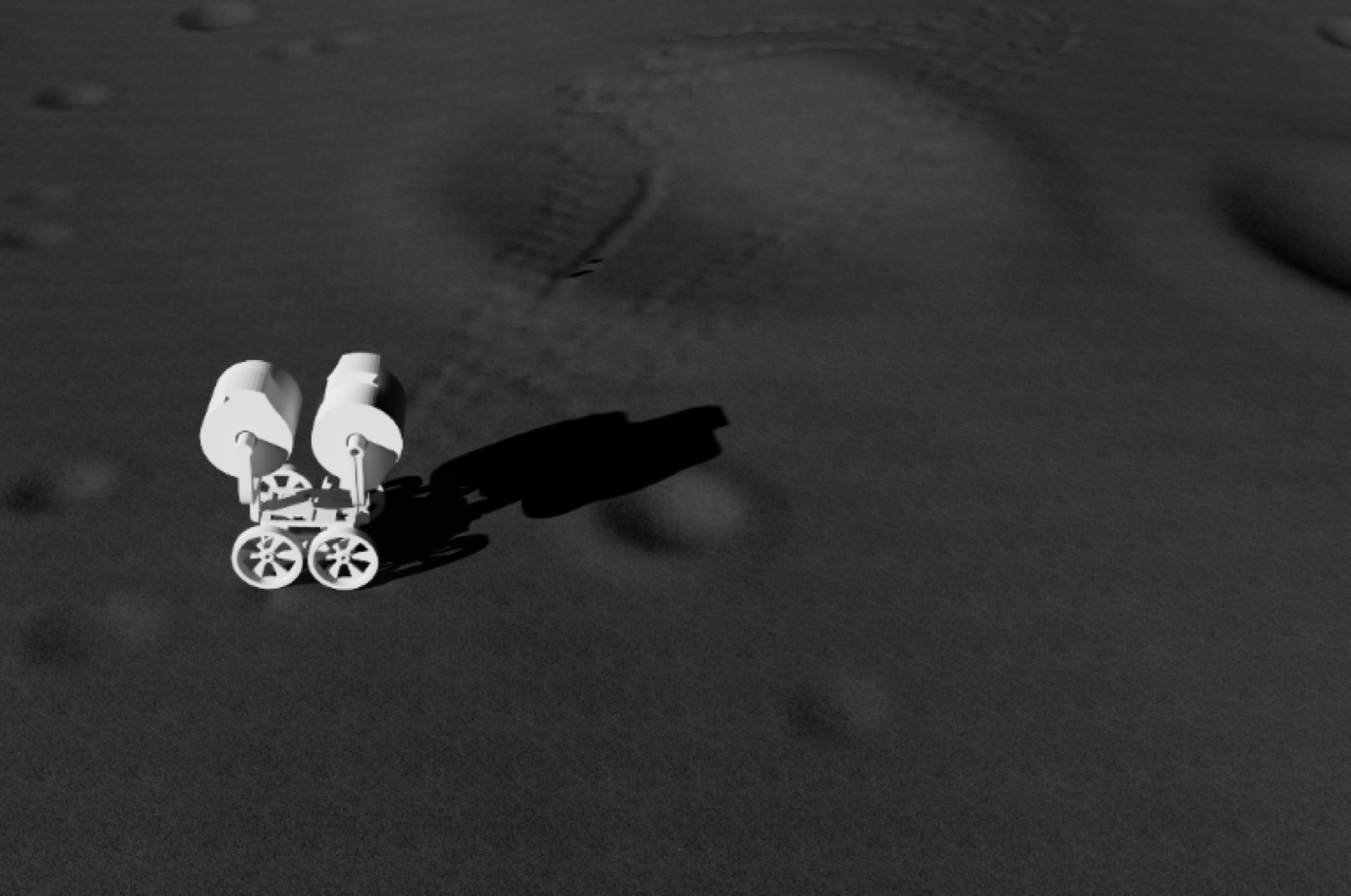 CARVE Isaac Sim alternate view for autonomy workflow