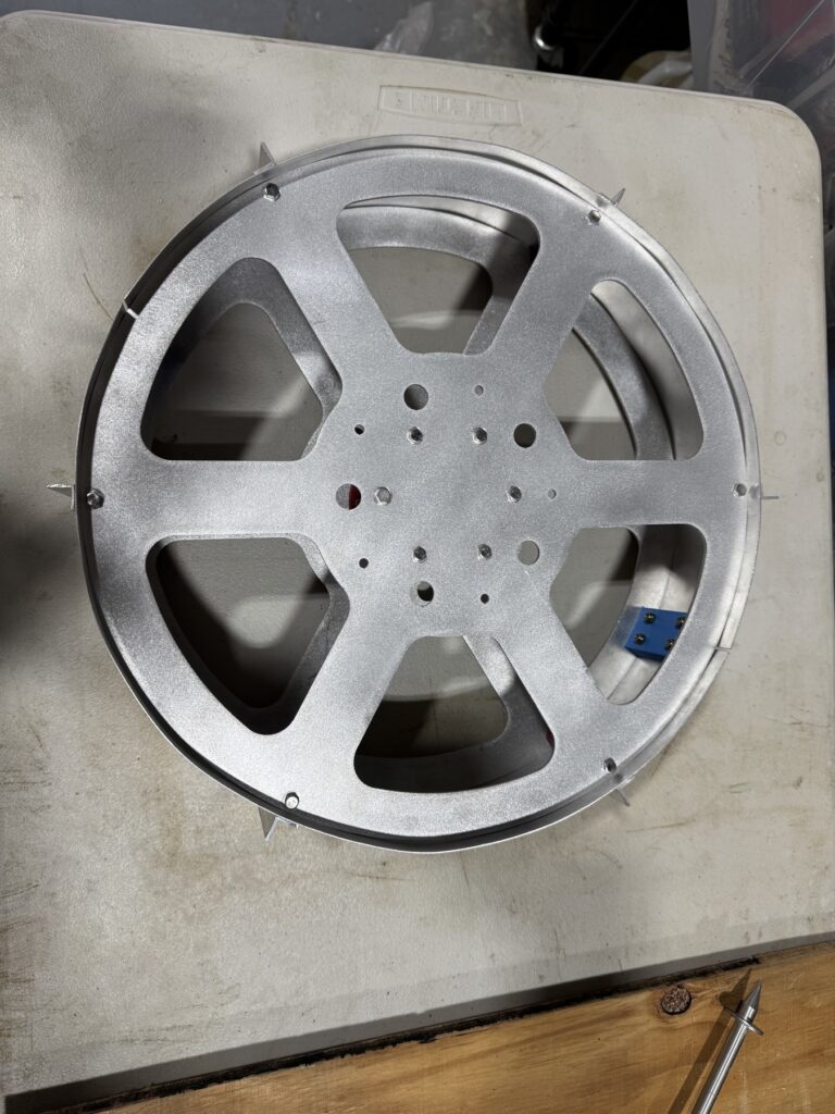 GRASP compacting wheel hardware for prepared and trafficable lunar surfaces