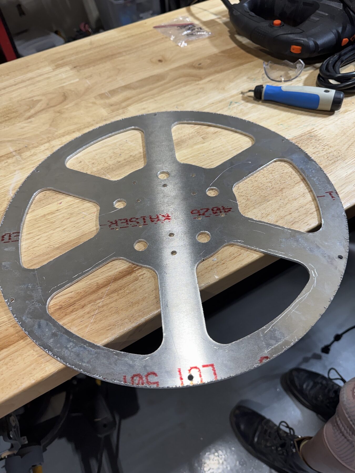GRASP compacting wheel view for site-preparation work