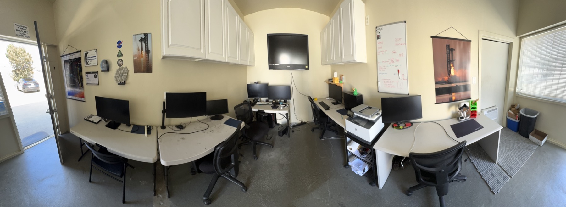 Cislune shop and workstation space for integration and planning